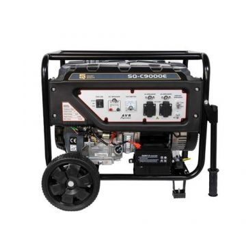 Generator curent electric pe benzina Smart Quality SQ-C9000E, Monofazat, 7.5 kW