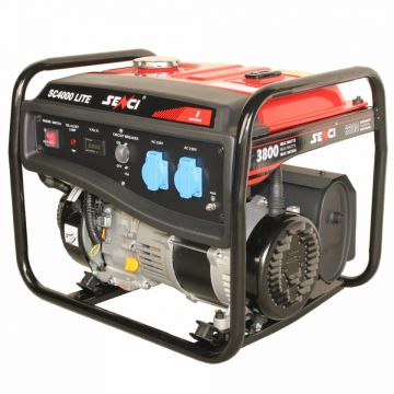 Generator curent monofazat Senci SC-4000 LITE, Putere max. 3.8 kW