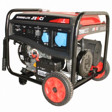 Generator curent monofazat Senci SC-9000E LITE, Putere max. 7.5 kW