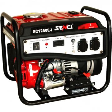 Generator de curent monofazat Senci SC-1250E LITE, Putere max. 1.0 kW