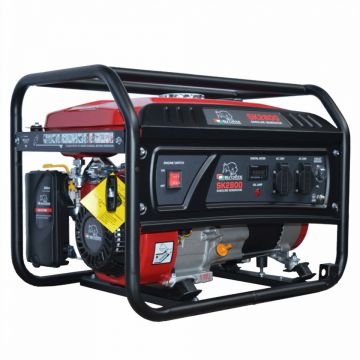 Generator de curent monofazat SK2800, Putere max. 2,8 kW, 230V, AVR, motor benzina