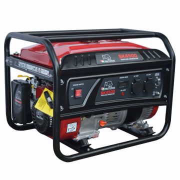 Generator de curent monofazat SK4500, Putere max. 3,8 kW, 230V, AVR, motor benzina