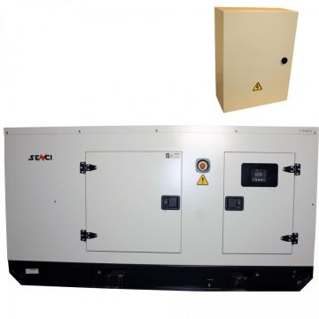 Generator insonorizat SENCI SCDE 72i-YS-ATS, Putere max. 72 kVA, 400V, AVR, motor Diesel