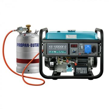 Generator pe gaz benzina Konner Sohnen KS 10000E G