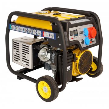 Stager FD 10000E3+ATS generator open-frame 8kW, trifazat, benzina, automatizare