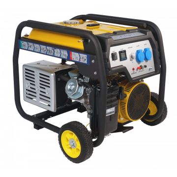 Stager FD 6500E generator open-frame 5kW, monofazat, benzina, pornire electrica