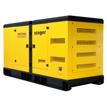 Stager YDY275S3 Generator insonorizat diesel trifazat 220kW, 361A, 1500rpm