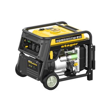 Stager YGE3500i Generator digital invertor monofazat, 3kW, benzina, pornire la sfoara